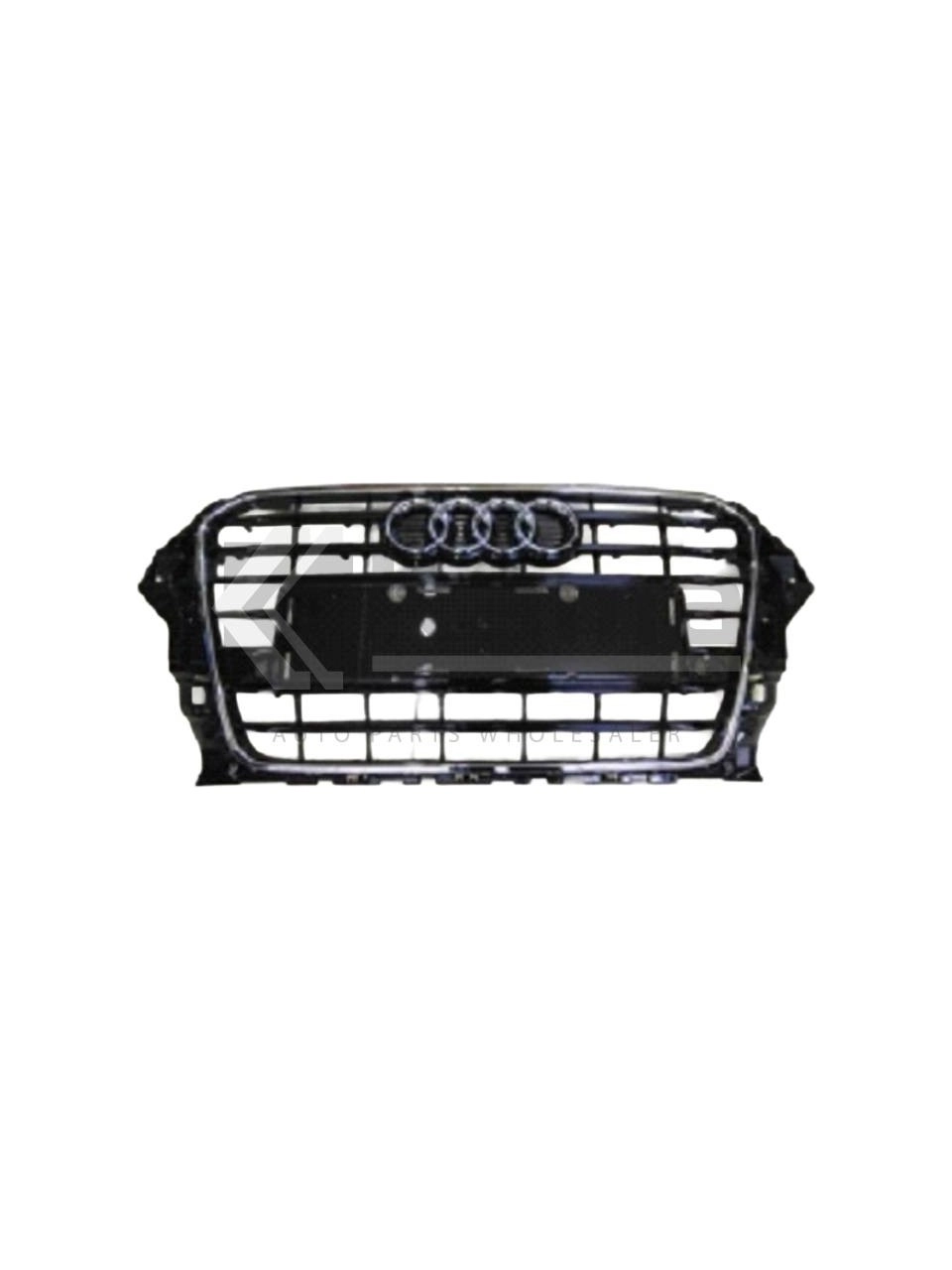 Audi A3 Hb 2013- Ön Panjur Parlak Siyah+Nikelaj 8V3853651HT94